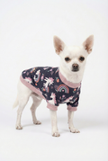 Chihuahua üzerinde NobleDog unicorn desenli sweatshirt